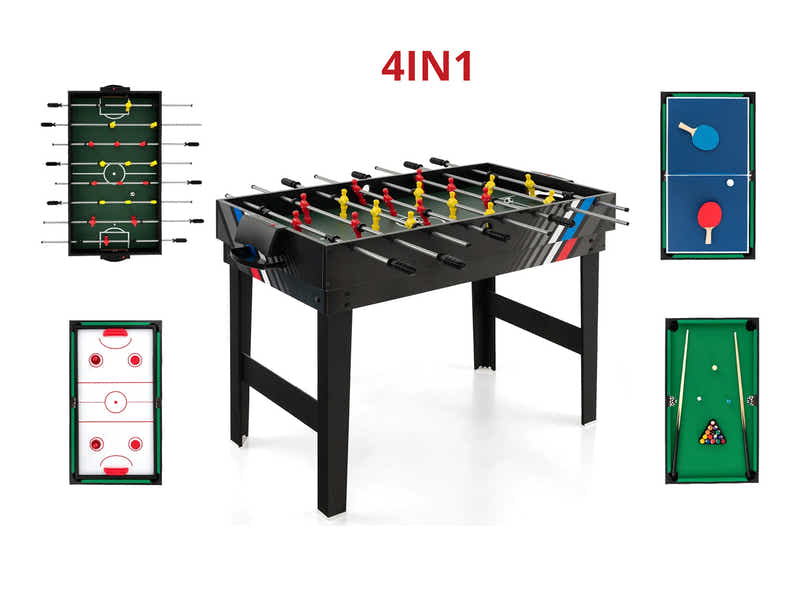 4ft 4 in1 Multi-function Foosball Table
