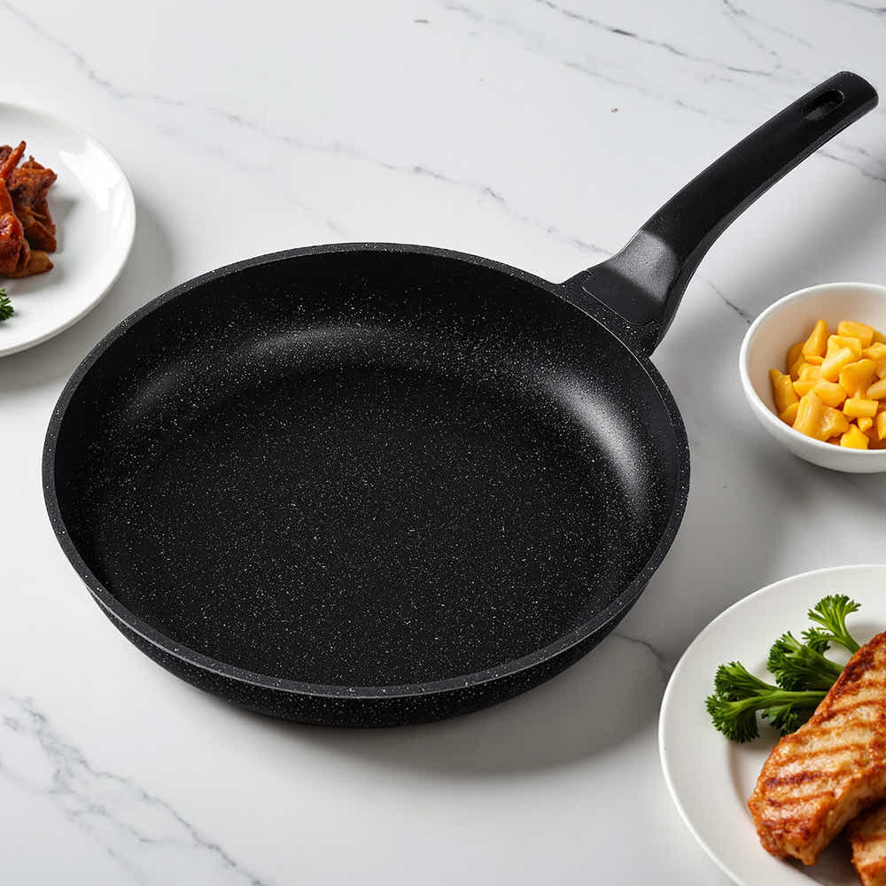 DS NA 5-Star Chef Non Stick Frying Pan Cast Aluminium Steak Skillet BBQ 30cm
