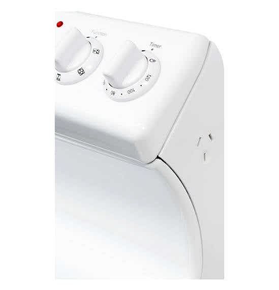 T Parmco FREESTANDING STOVE 54CM WHITE CERAMIC
