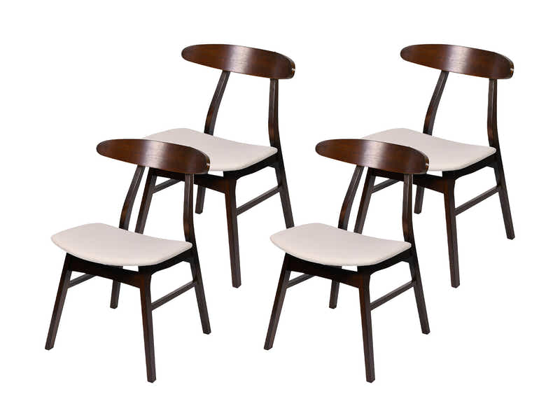 Fiesta Dining Chair Walnut - Set of 4