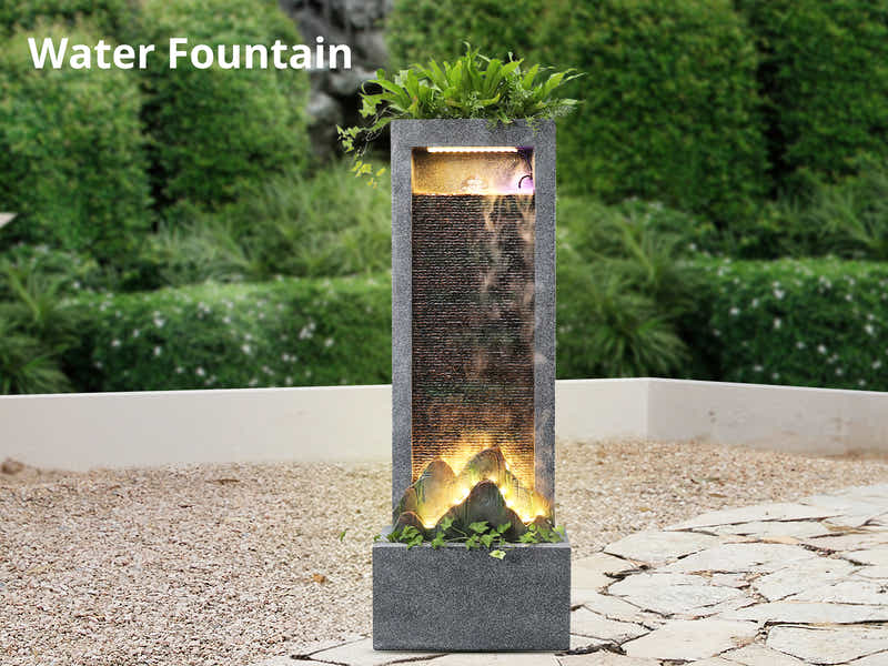 Water Fountain Stone Wall