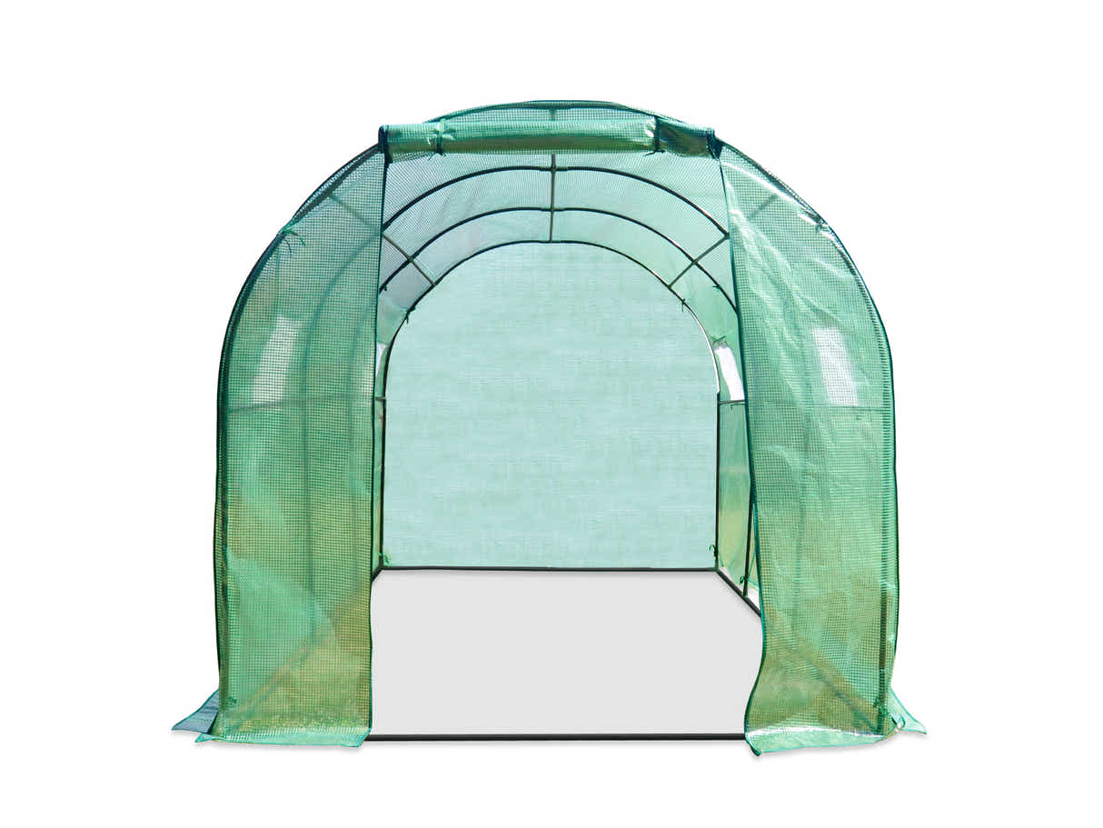 PE Mesh Walk-In Greenhouse - 2m x 3m