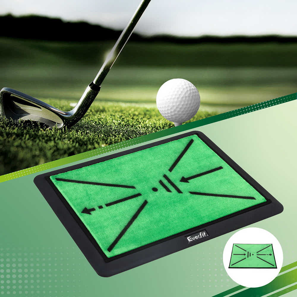 DS NA Golf Hitting Mat Training Swing Path Feedback Detection Batting 44x33cm