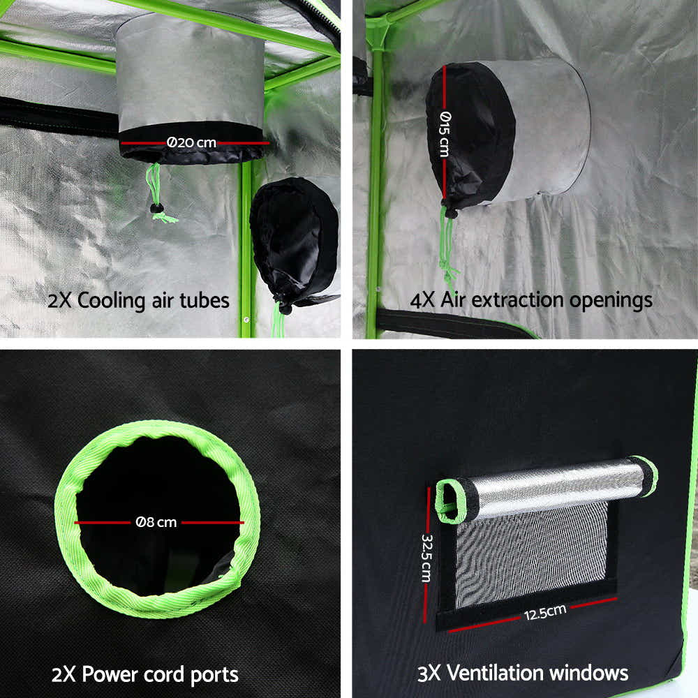 DS NA Green Fingers Hydroponic Grow Tent 180cm