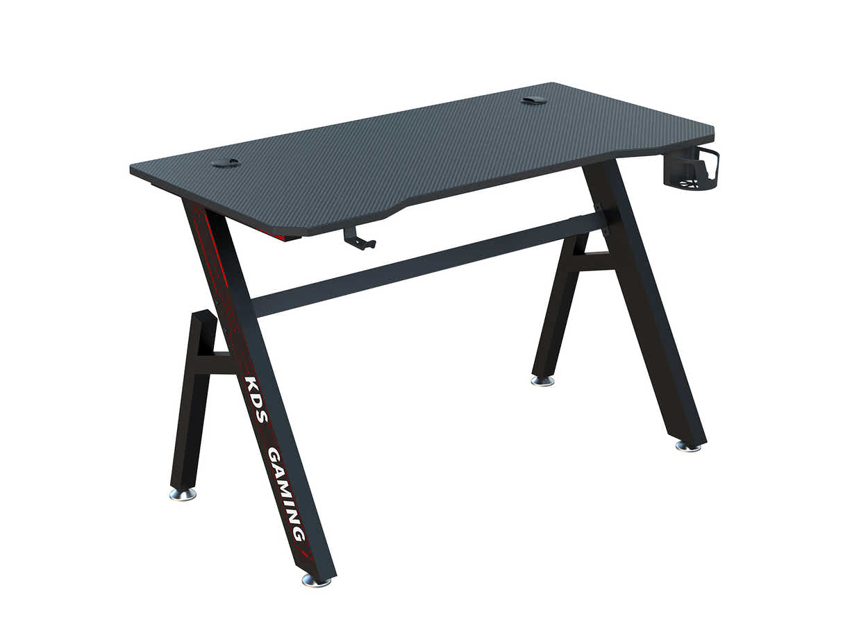 Gaming Table R6 120cm & Faron Gaming Chair PVC White
