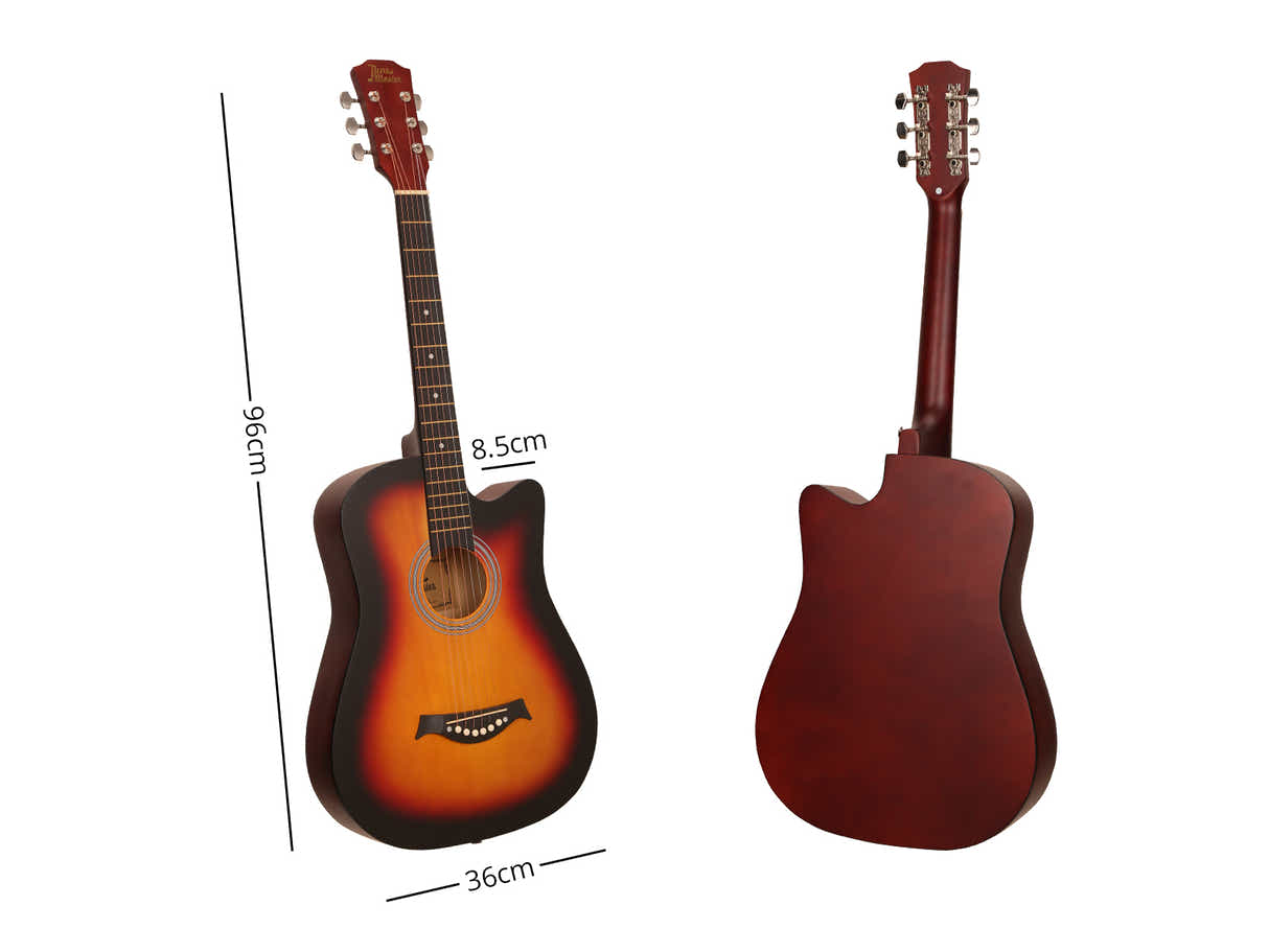 38'' Acoustic Guitar - Orange