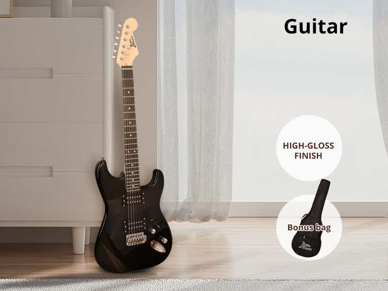 Electric Guitar Black