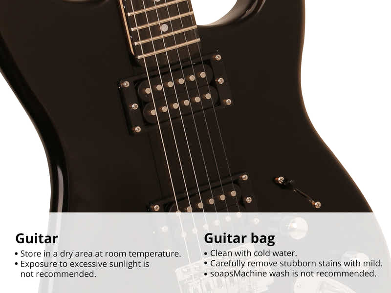 Electric Guitar Black