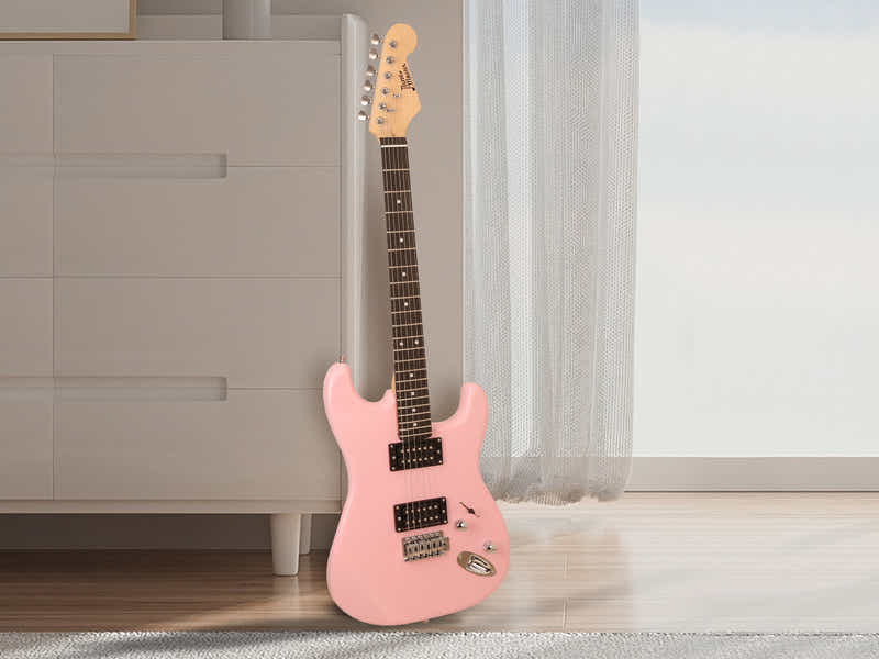 Electric Guitar Pink