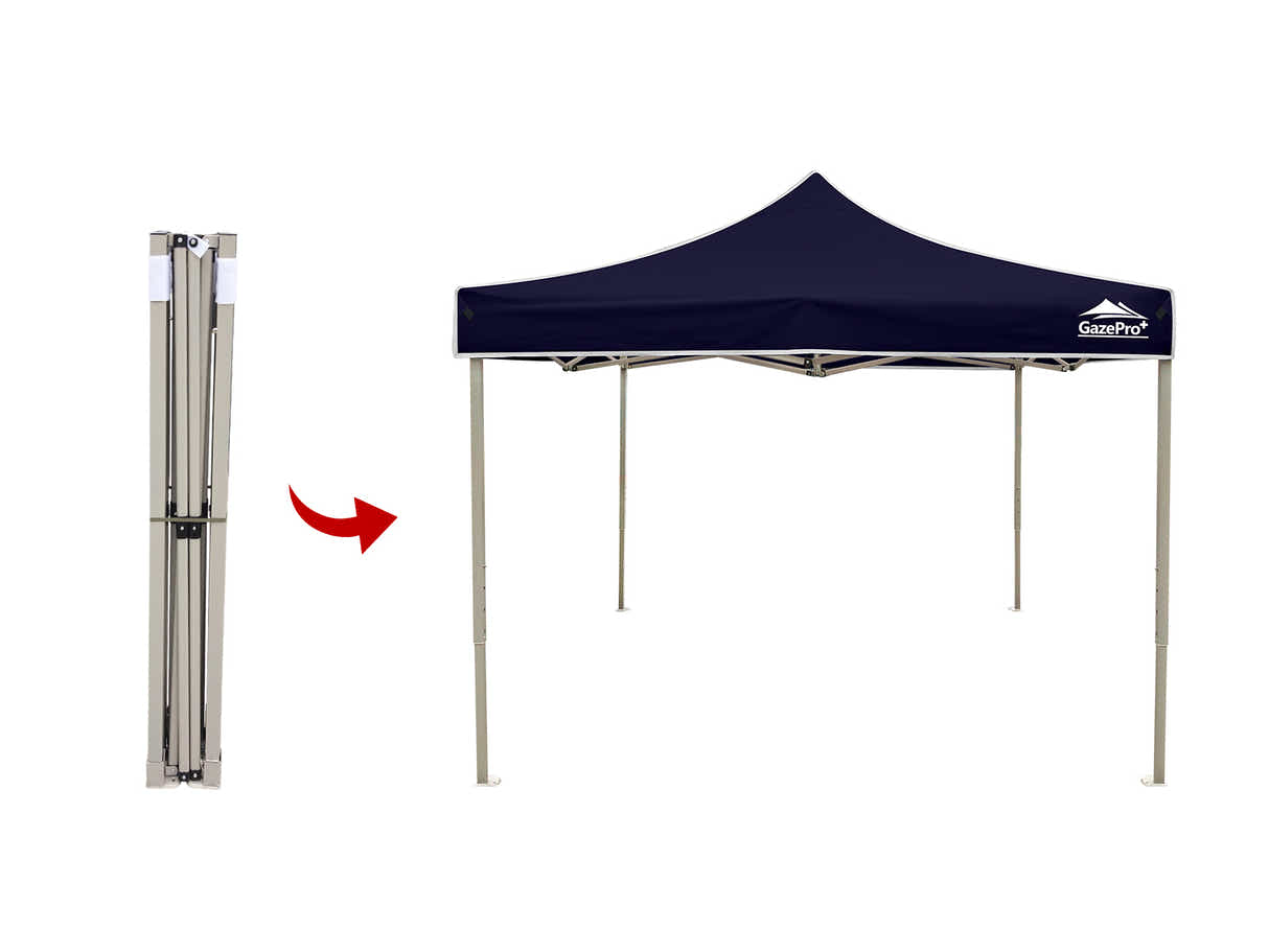 Heavy-Duty Gazebo 3m x 3m - Navy