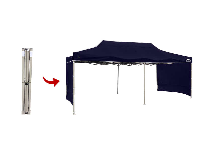Heavy-Duty Gazebo 3m x 6m - Navy