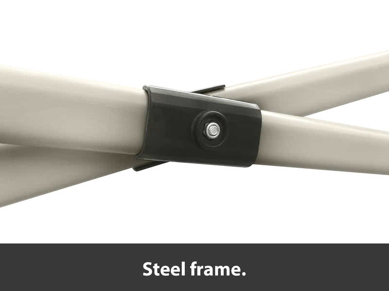 DS Heavy-Duty Gazebo 3m x 3m - Black