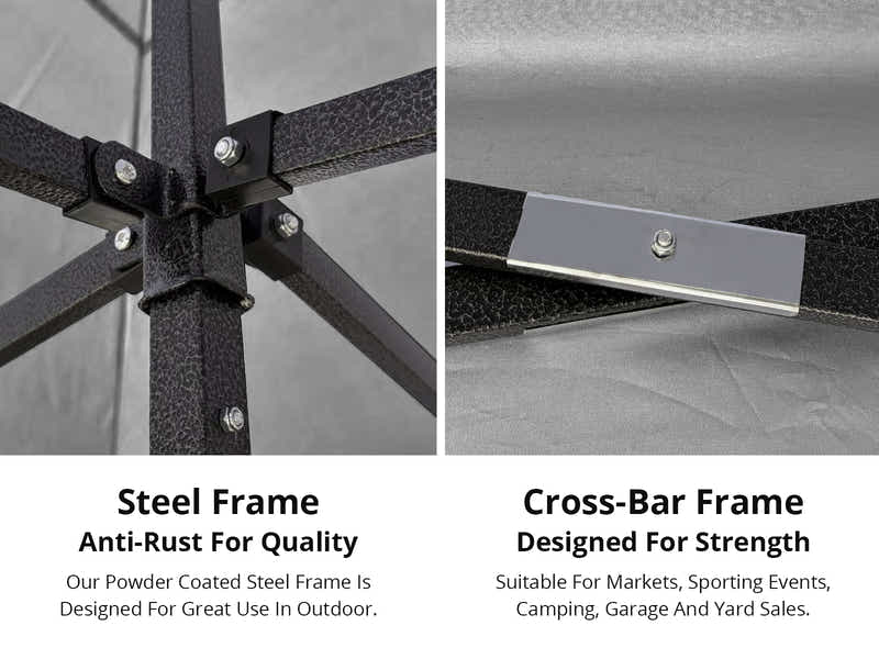 Xclusive Gazebo D 3x3m BLACK