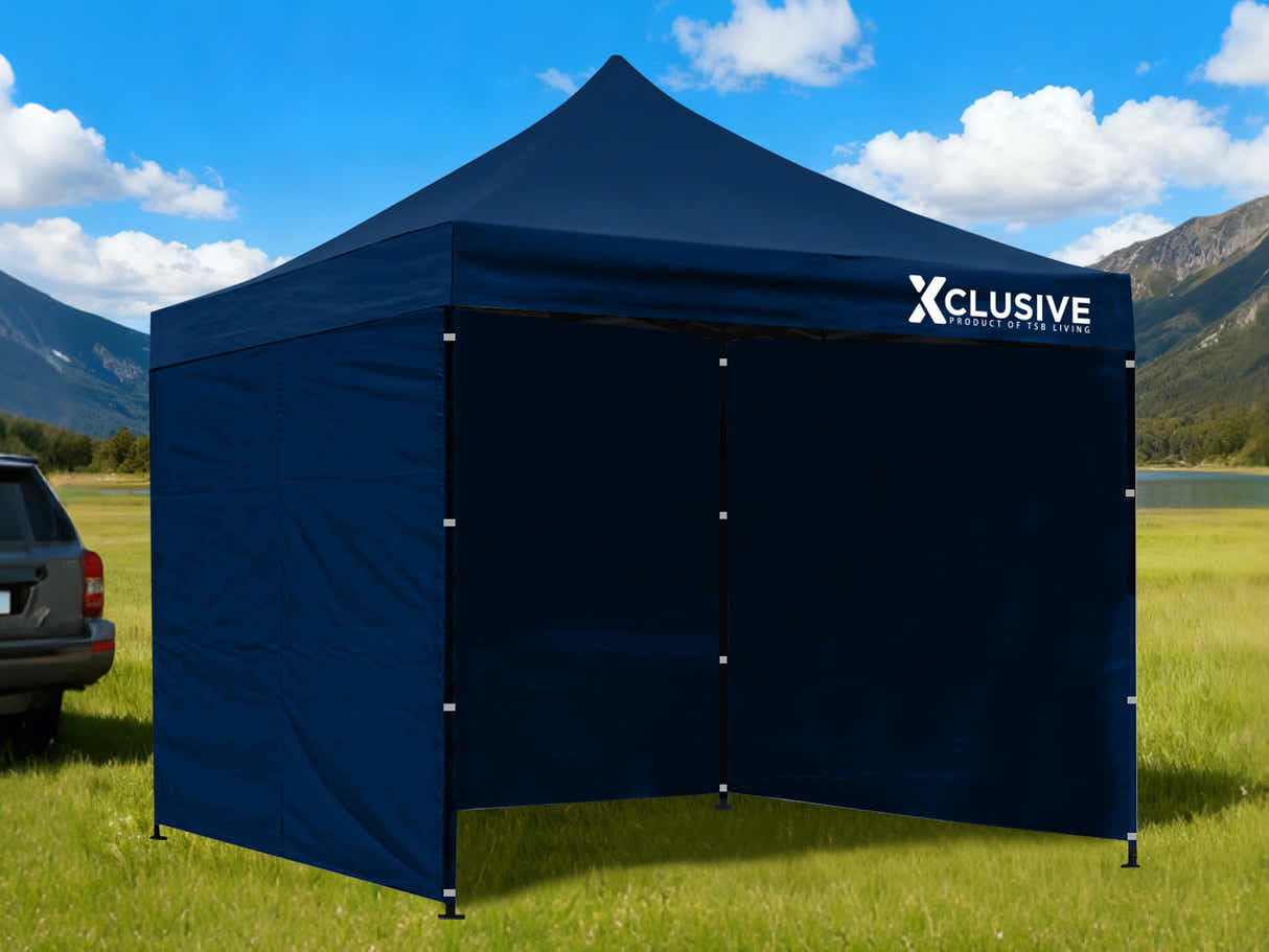 Xclusive Gazebo with Carry Bag 3m x 3m - Navy