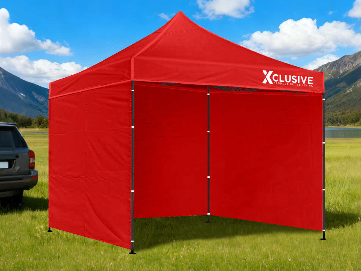 Xclusive Gazebo with Carry Bag 3m x3m - Red