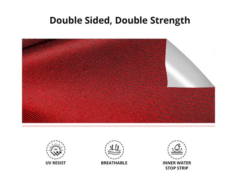 Xclusive Gazebo D Exclusive 3x3m RED