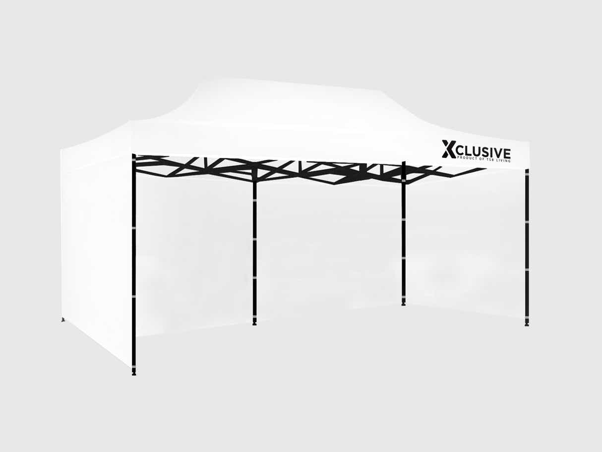 Xclusive Gazebo with Carry Bag 3m x 6m - White