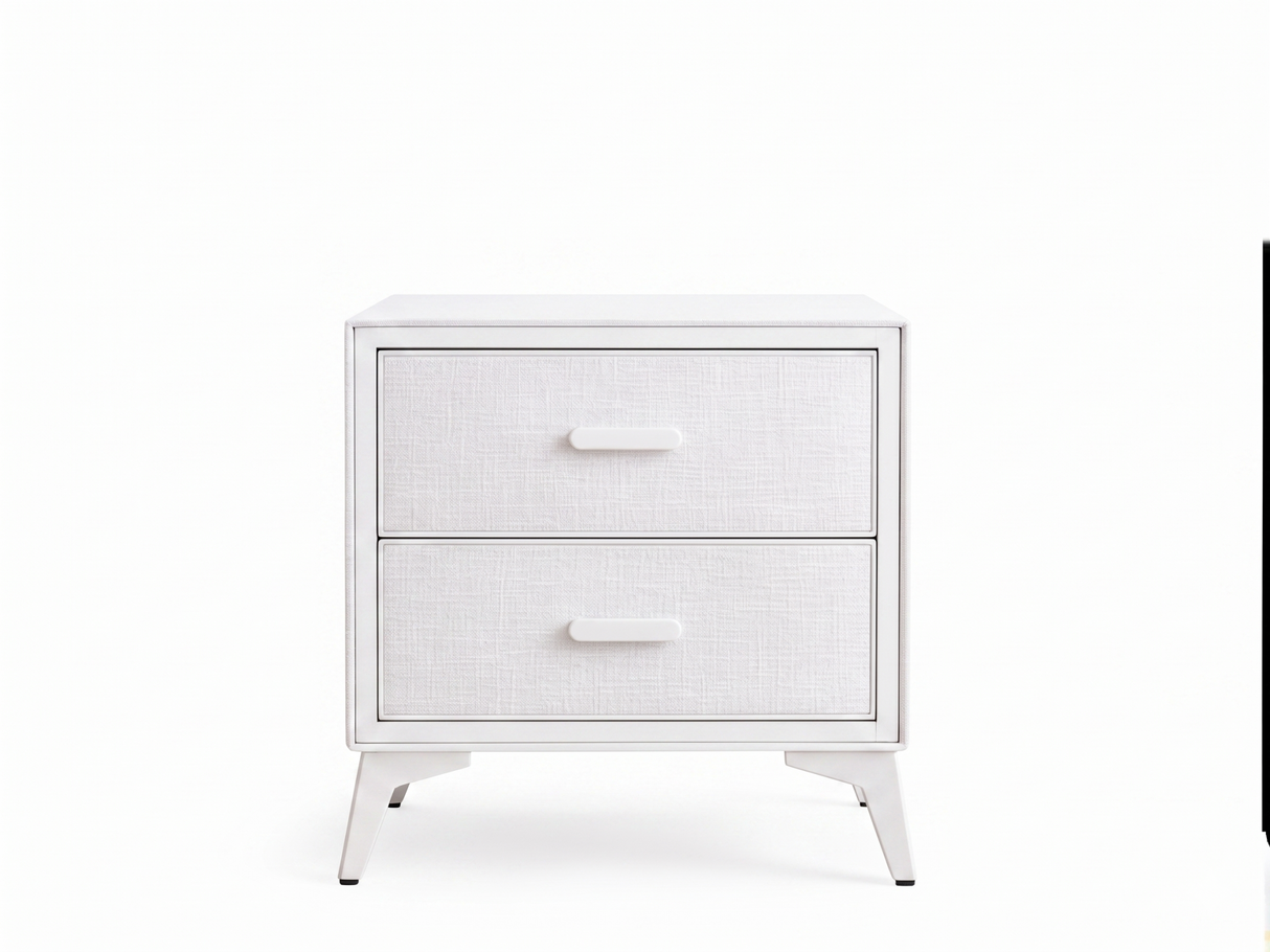 Delani Bedside Table - Cream