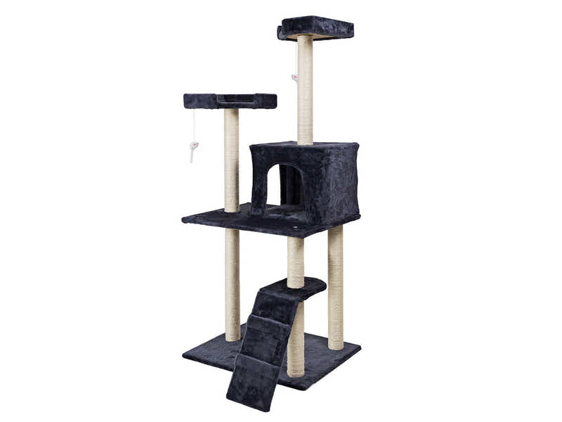 Cat Tree Grey - 150 cm