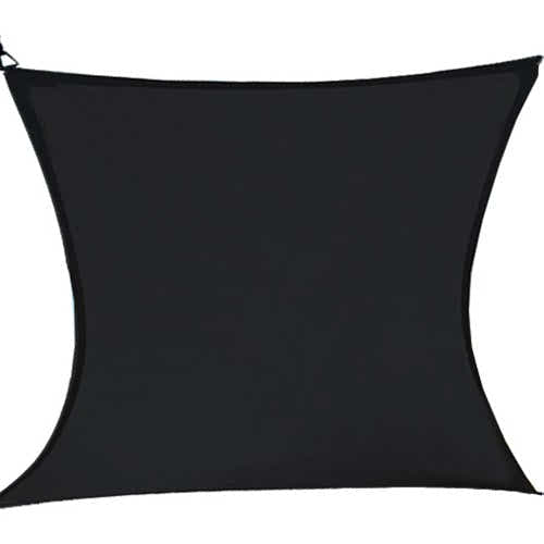 280Gsm Hdpe Shade Sail 3X5M Black rectangle