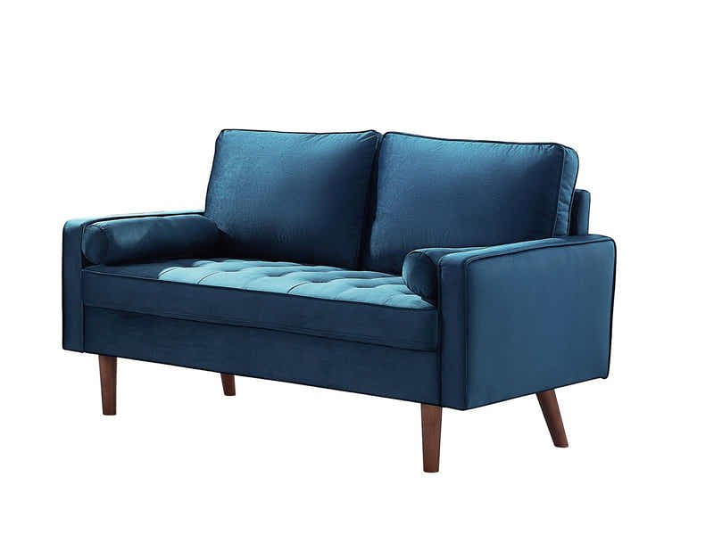 Gyllene Velvet Sofa Set - Blue