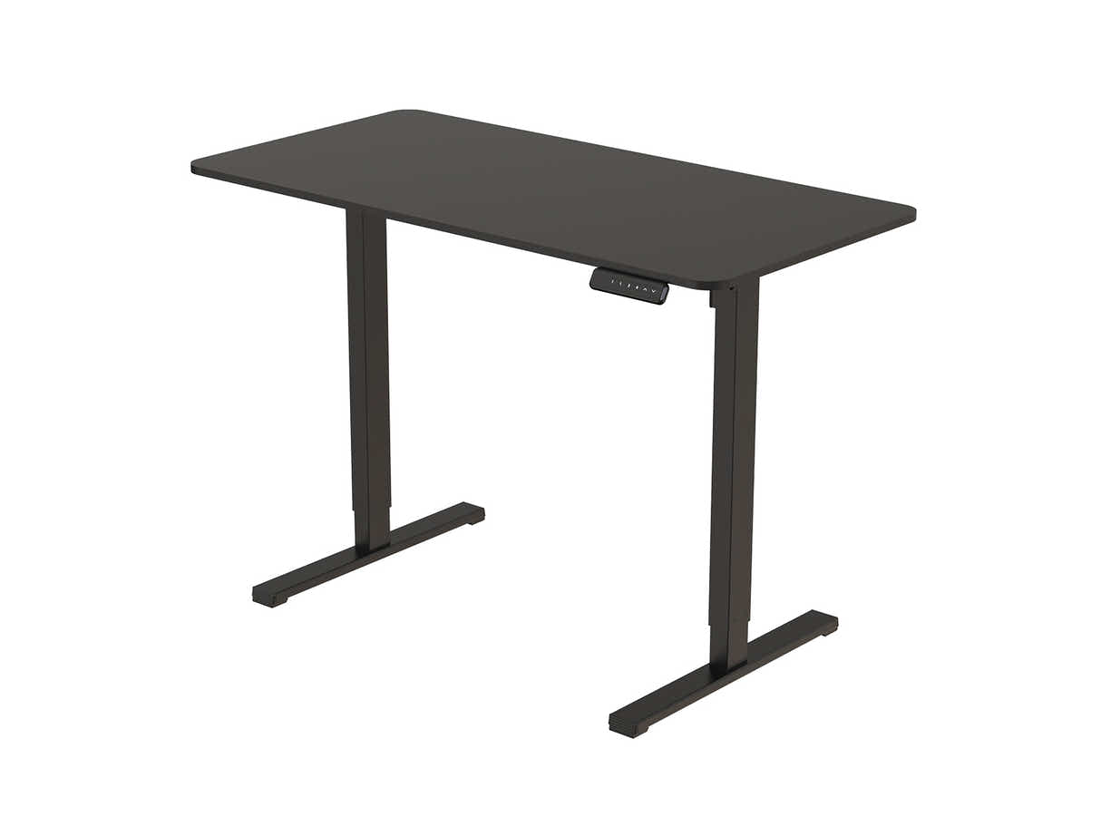 Height Adjustable Desk Set - Black
