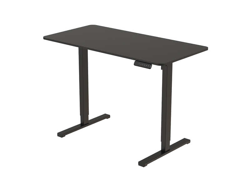 Height Adjustable Desk Set LK All Black