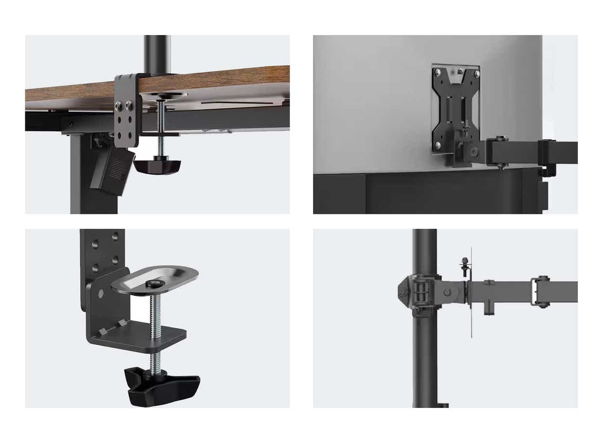 DS Monitor Stand Dual Arm 24P
