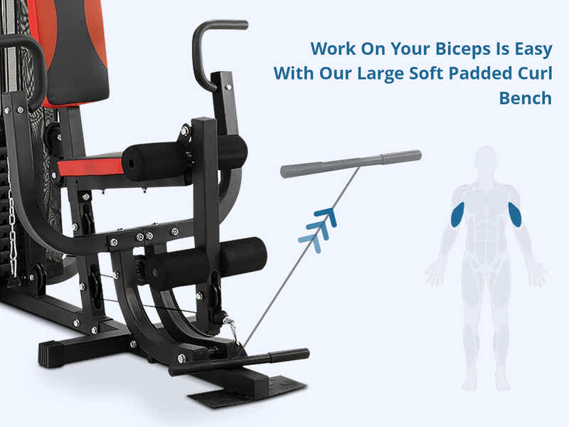 Multifunction Home Gym 110Lbs