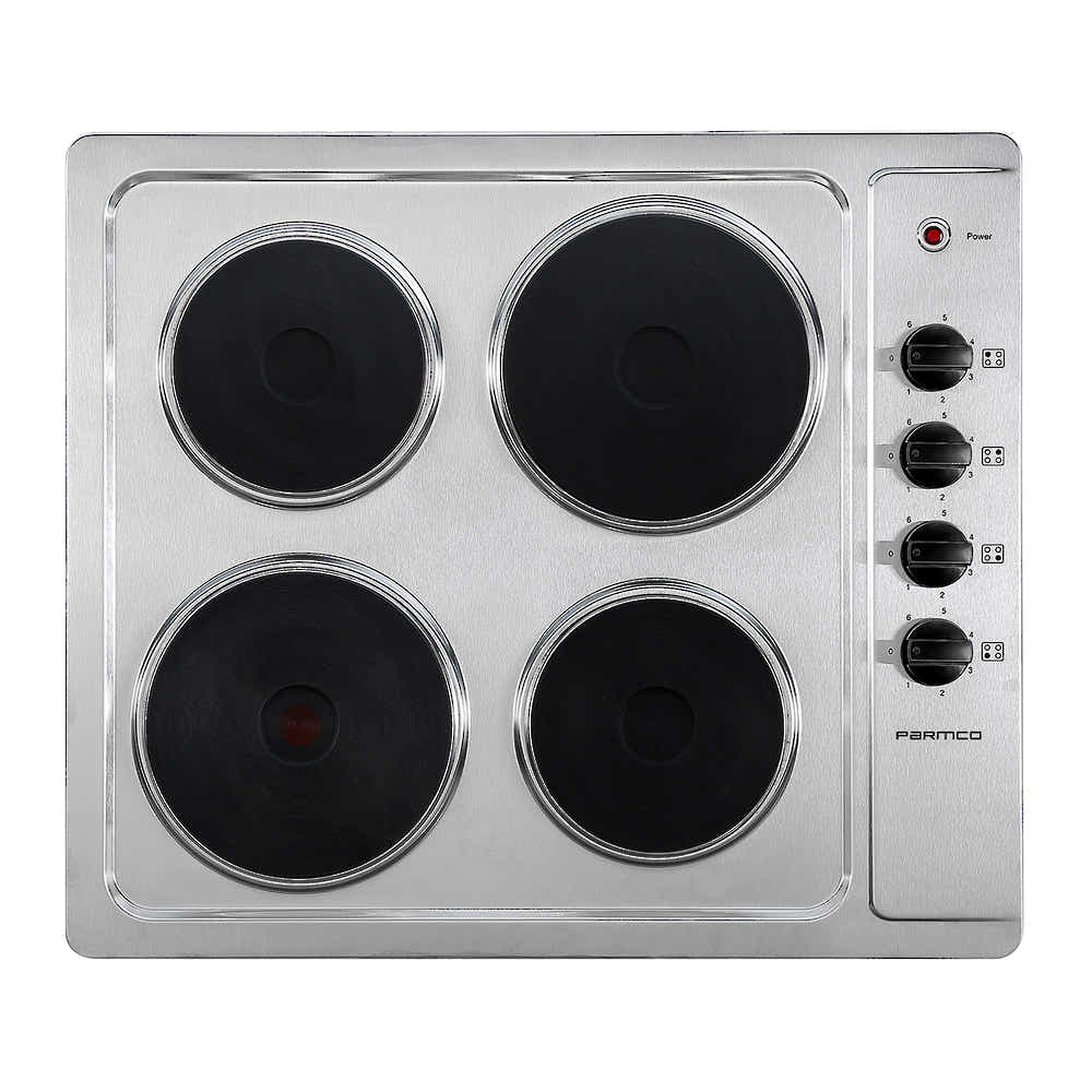 Parmco COOKTOP SERIES1 600MM STAINLESS PLATE 4 BURNER