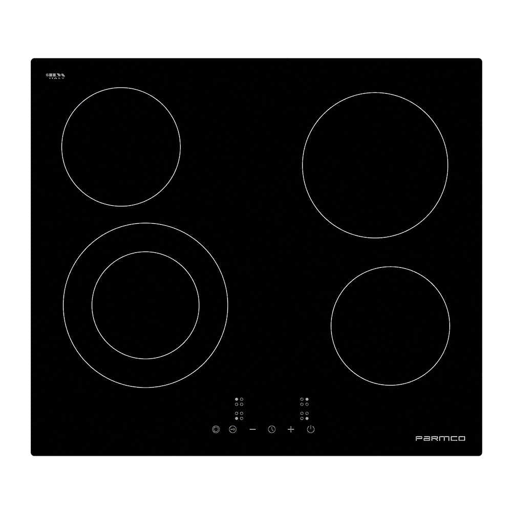 Parmco COOKTOP SERIES3 600MM BLACK CERAMIC 4 BURNER