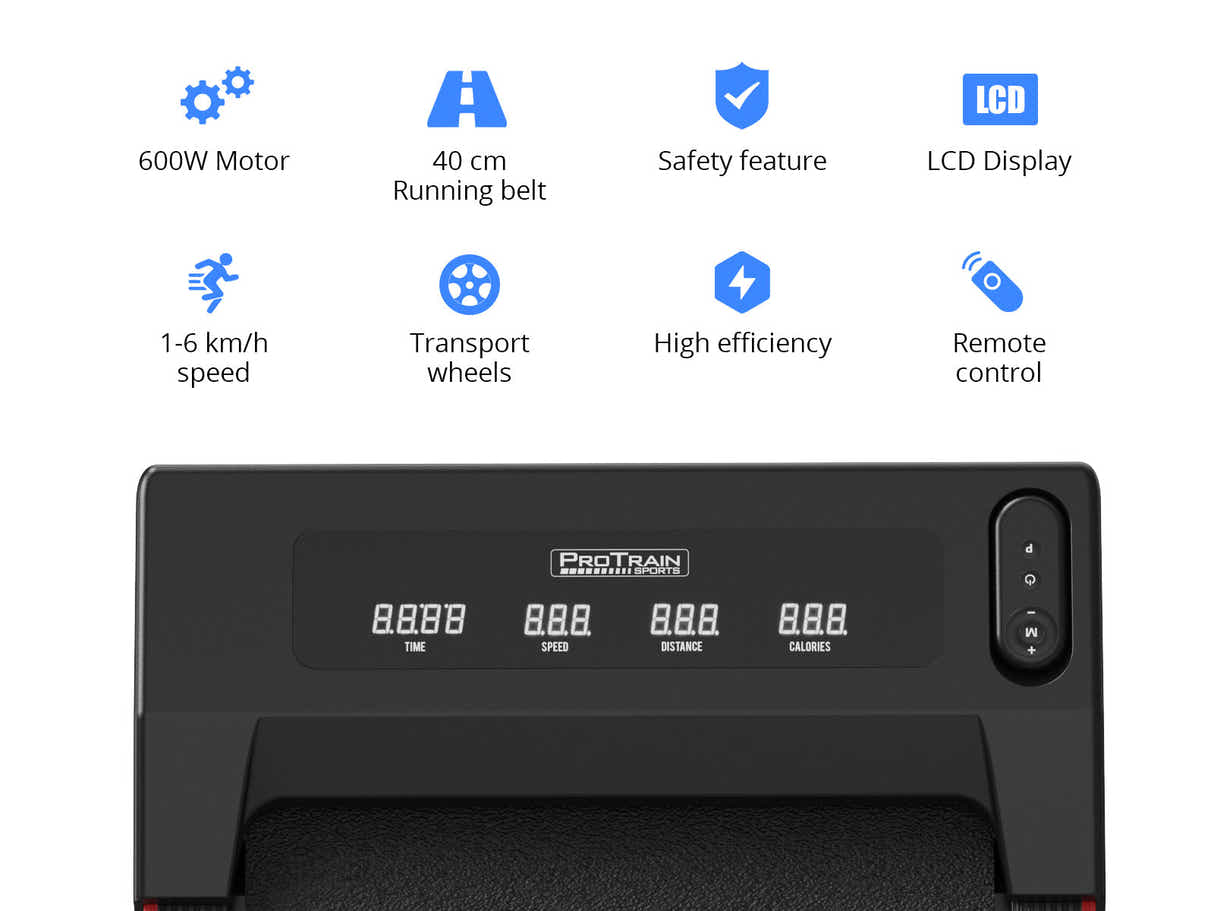 New Walking Pad Treadmill With Remote - 40 cm