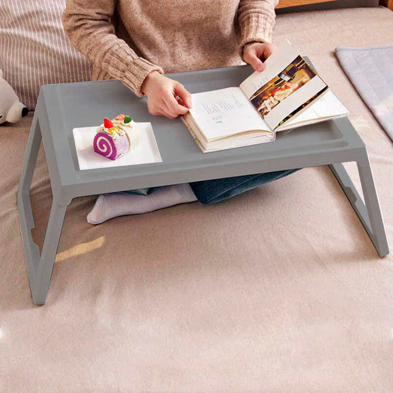 DS BS Plastic Light Foldable Laptop Table Bed Tray Lapdesk