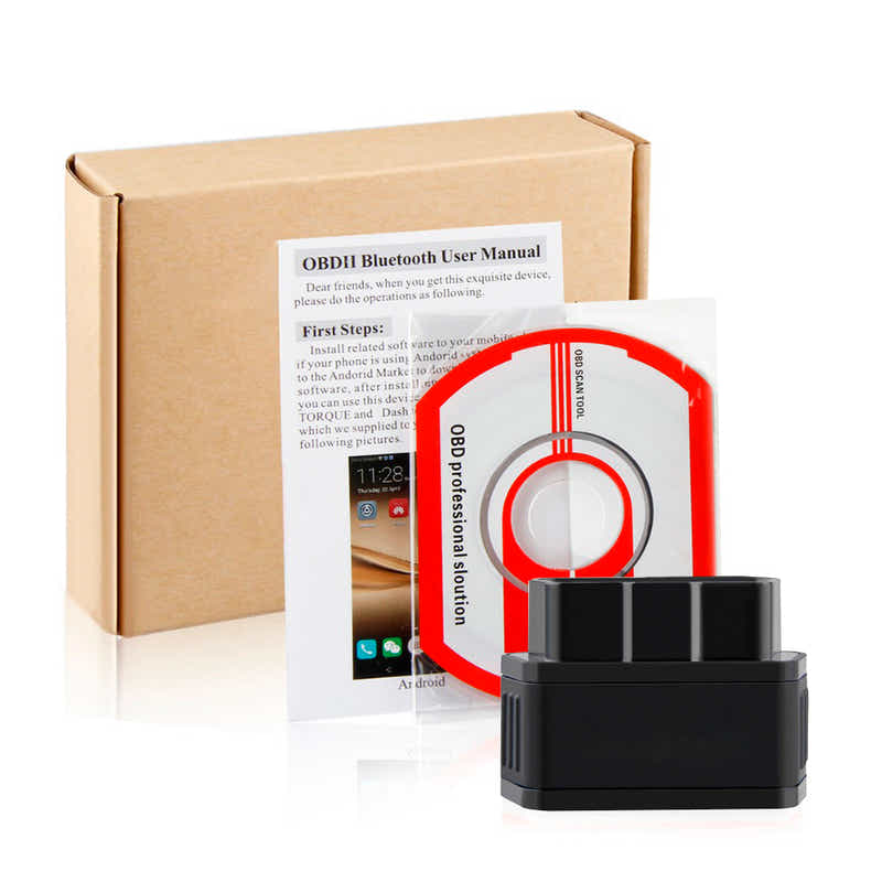 DS BS Bluetooth Car OBD2 Fault Code Reader for Android