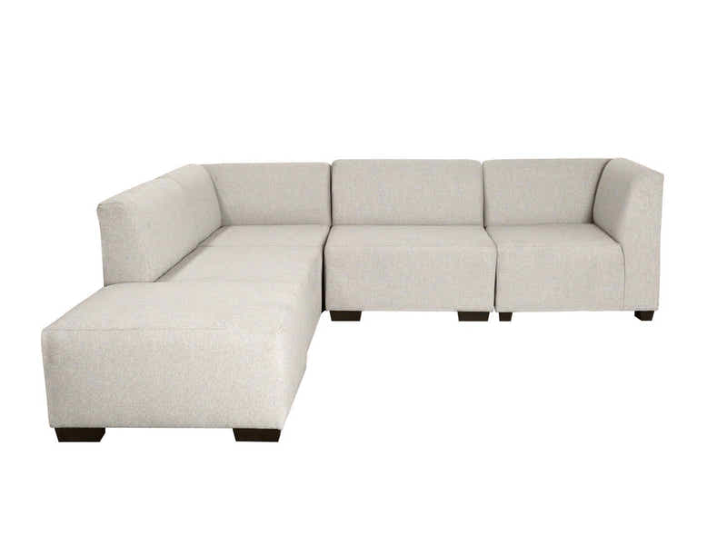 DS NZ Made Andy Corner Sofa with Ottoman - Kido Marble