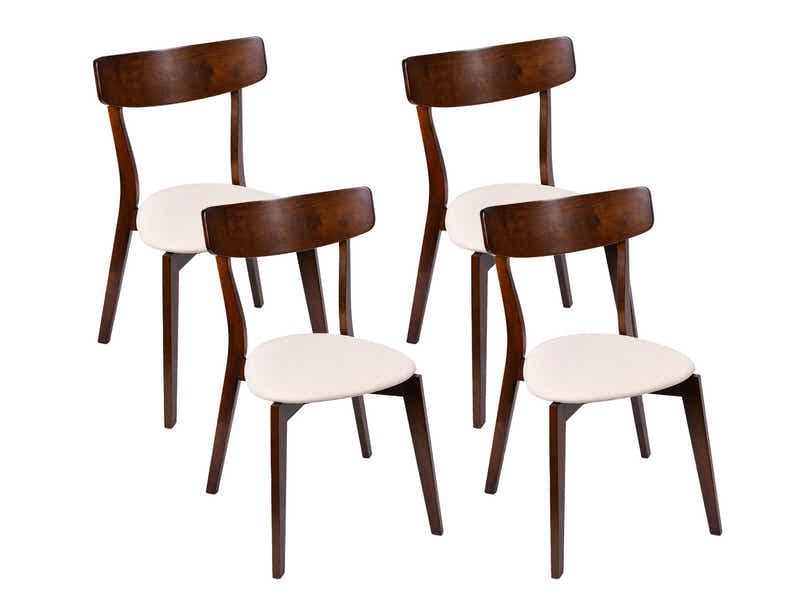 Iora Dining Chair Walnut - Set of 4