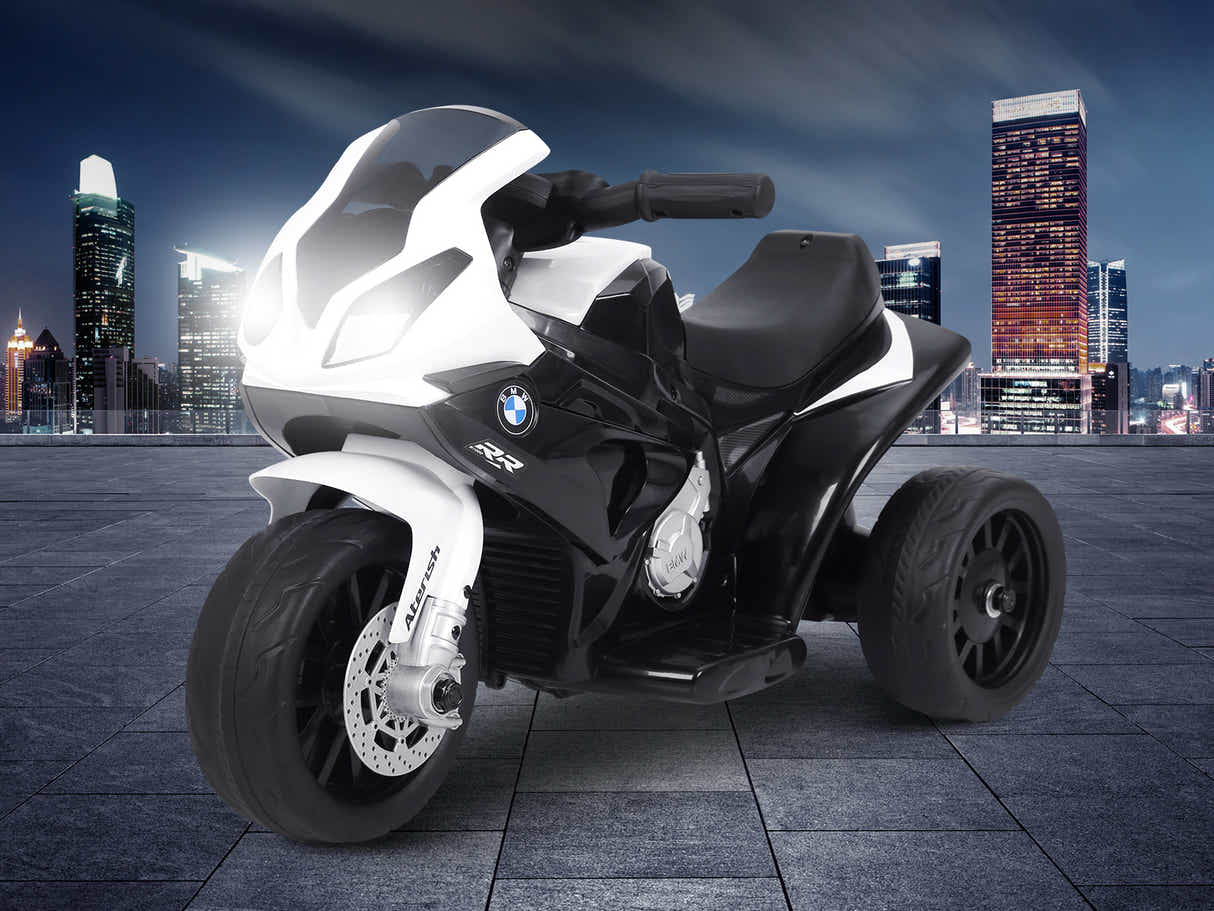 Kids Ride On Motorbike BMW - Black