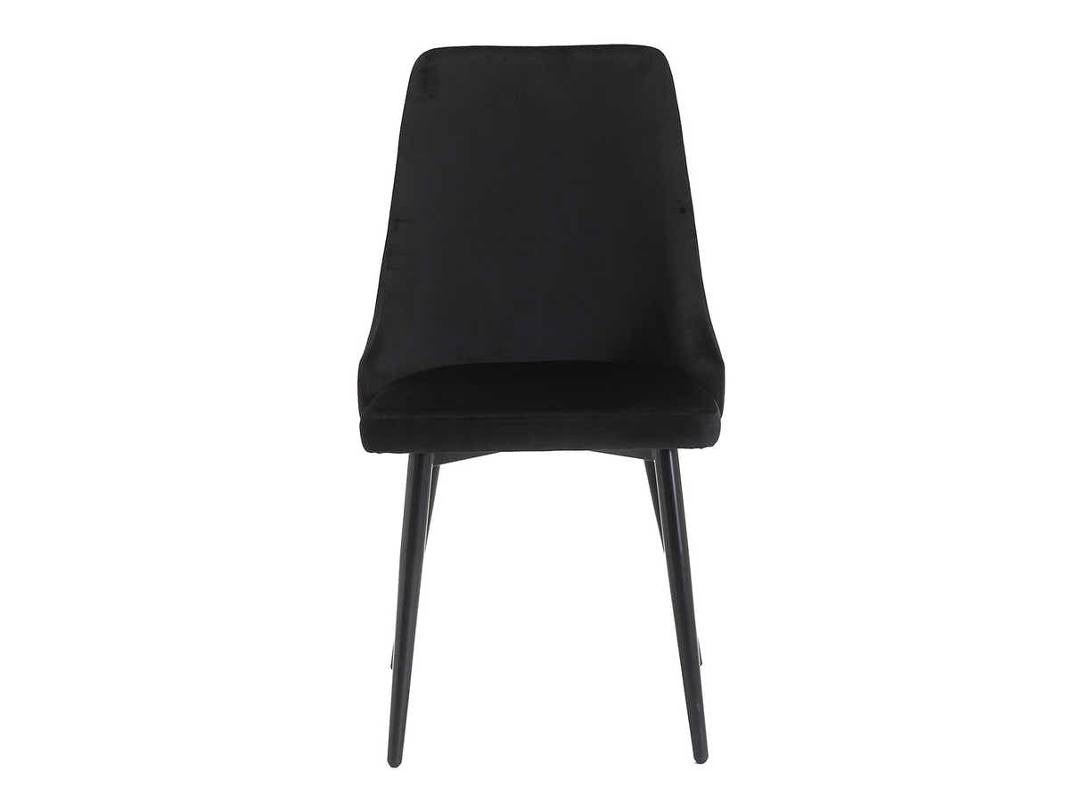 DS Dining Chair HCD Velvet Black X2