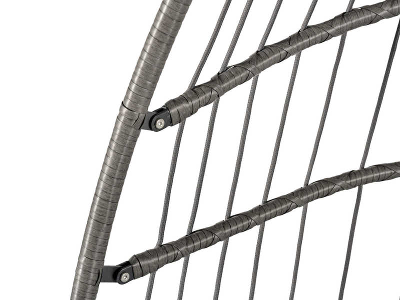 Pigato Double Swing Egg Chair - Grey