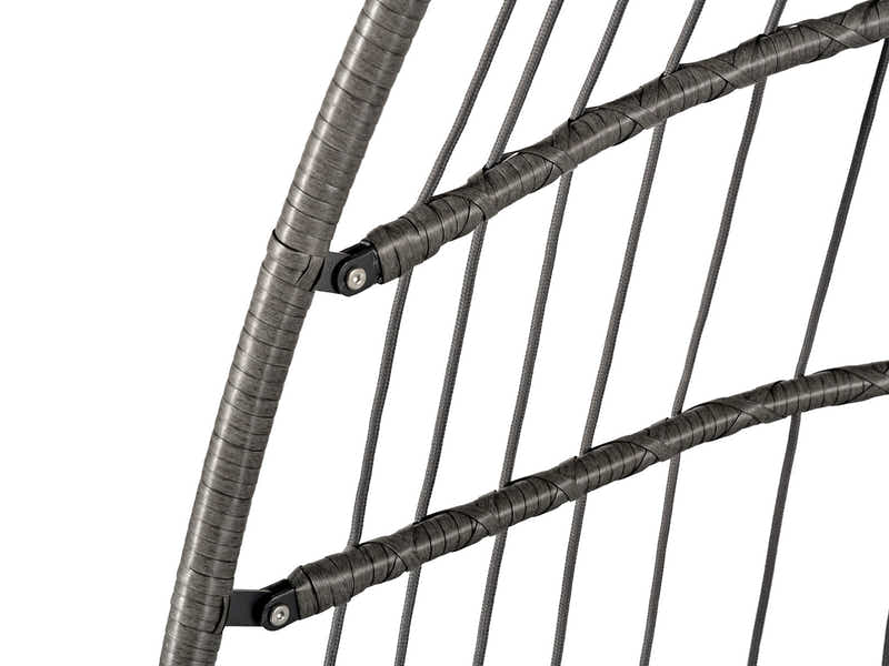 Pigato Single Swing Egg Chair - Grey