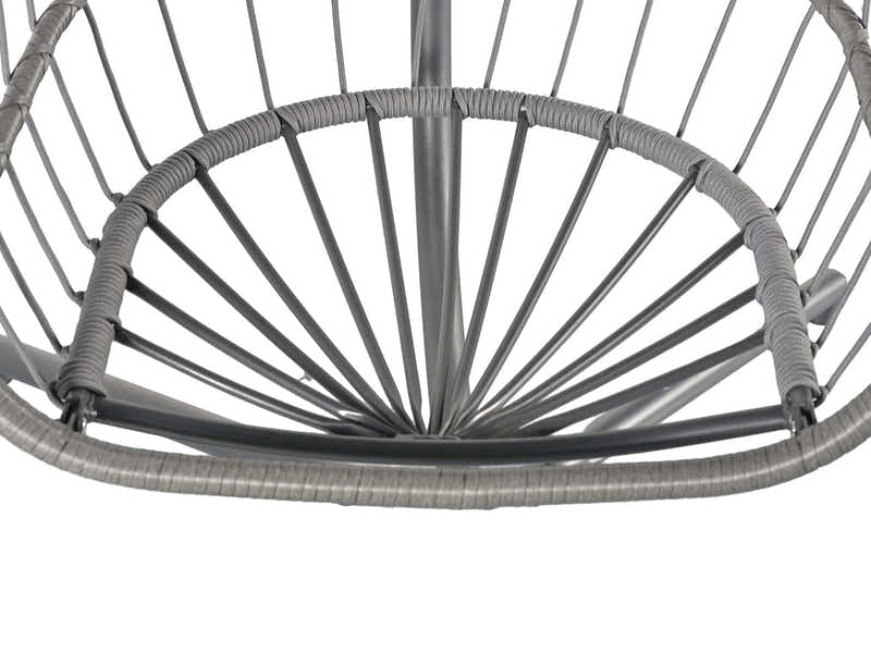 Pigato Single Swing Egg Chair - Grey