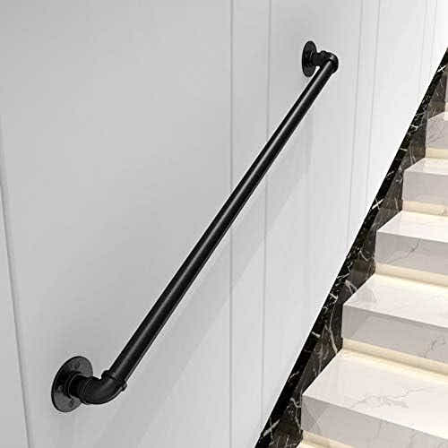 DS BS Industrial Pipe Stair Handrail-95CM