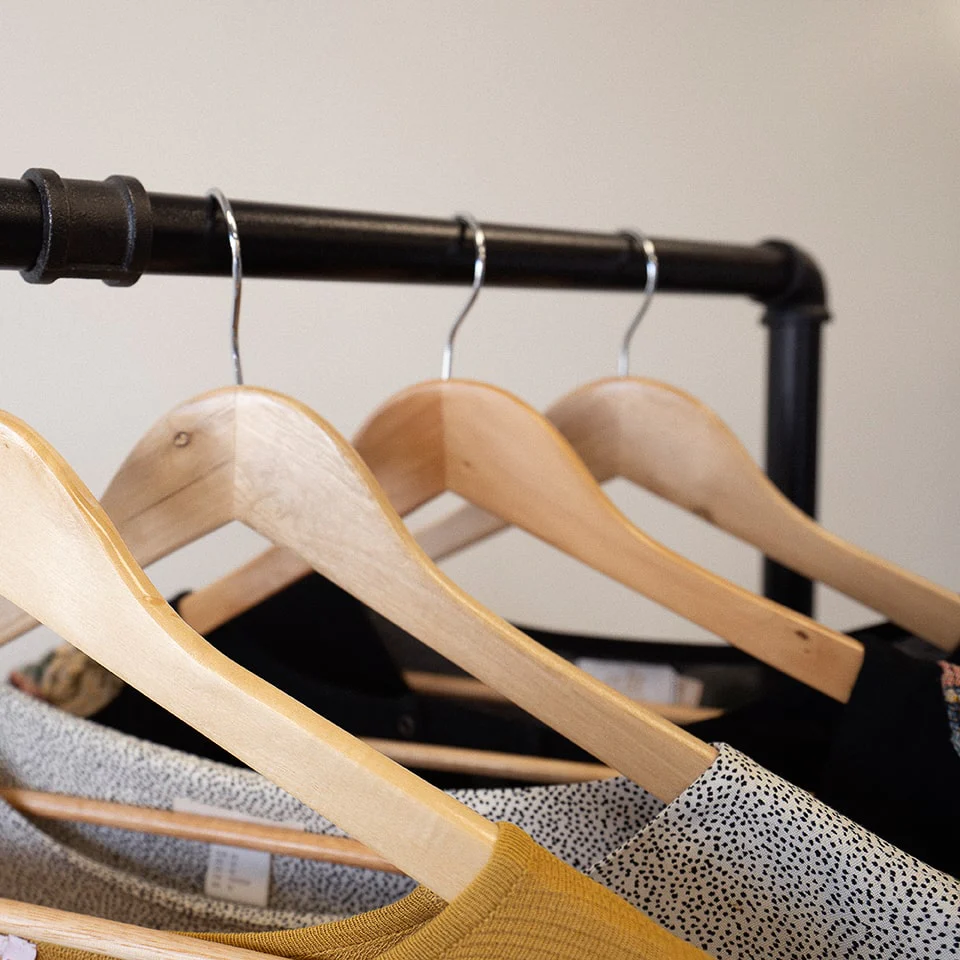DS BS Industrial Pipe Clothing Rack 166(L)X148CM(H)