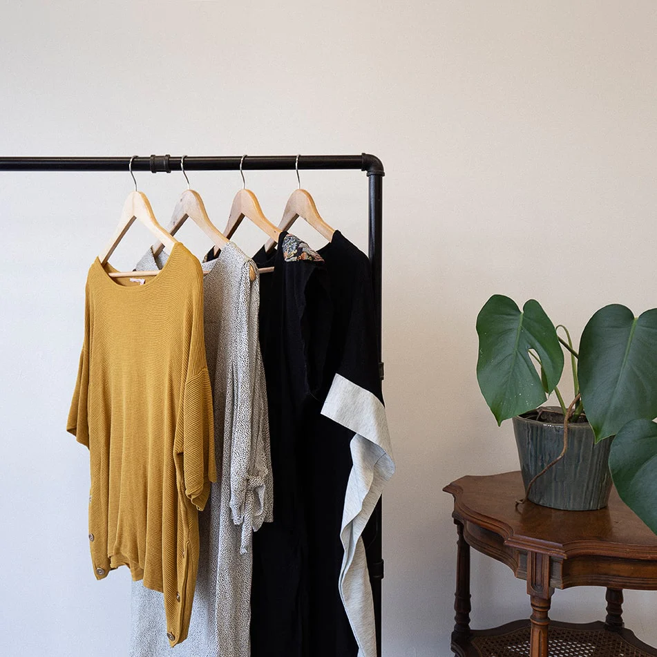 DS BS Industrial Pipe Clothing Rack 126(L)X148CM(H)