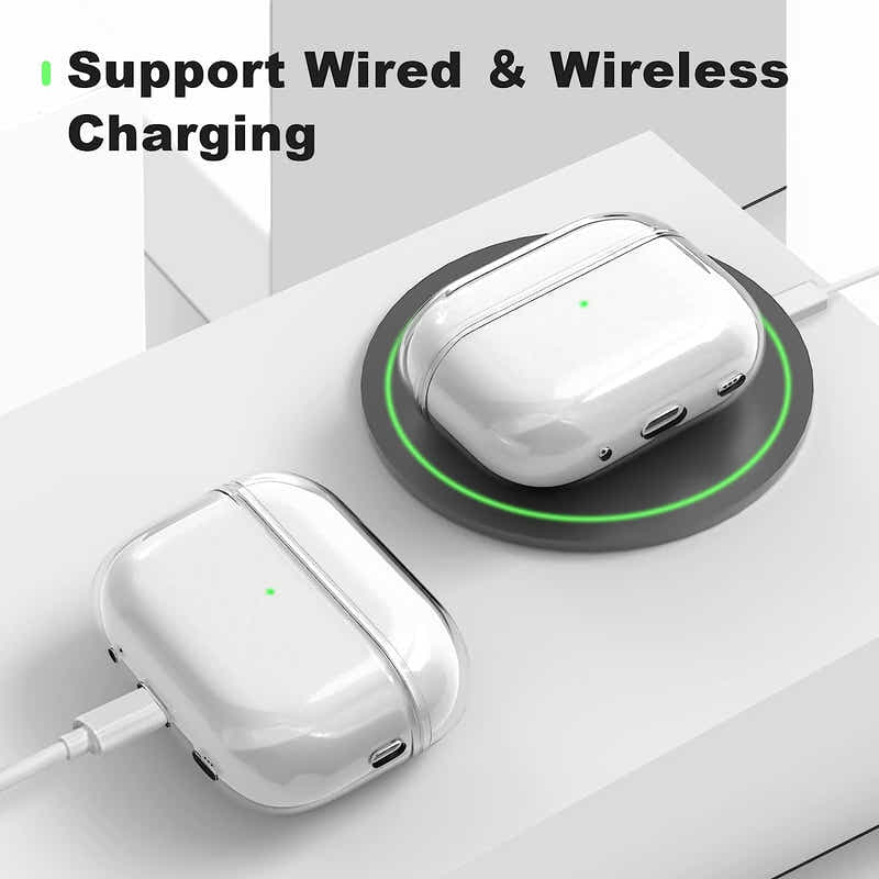 DS BS Compatible Airpods Pro2 Case-Clear