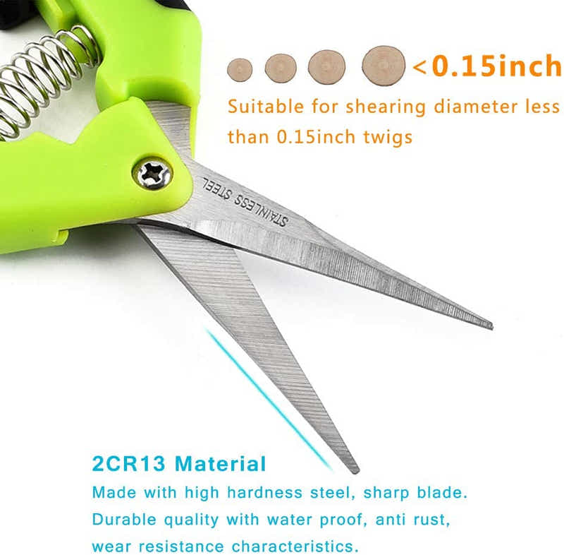 DS BS 2Pack Gardening Hand Pruner Pruning Shear