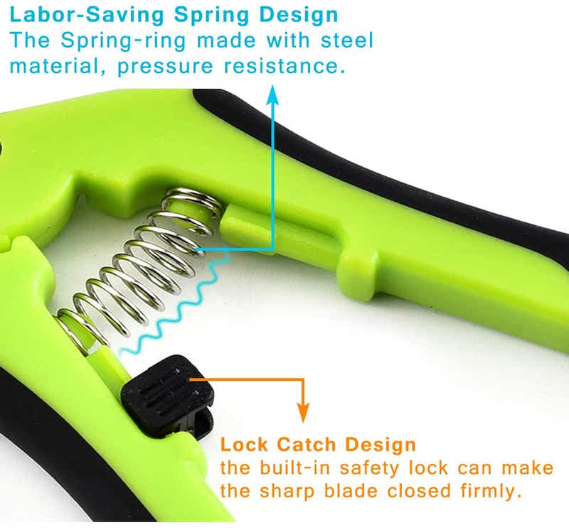 DS BS 2Pack Gardening Hand Pruner Pruning Shear