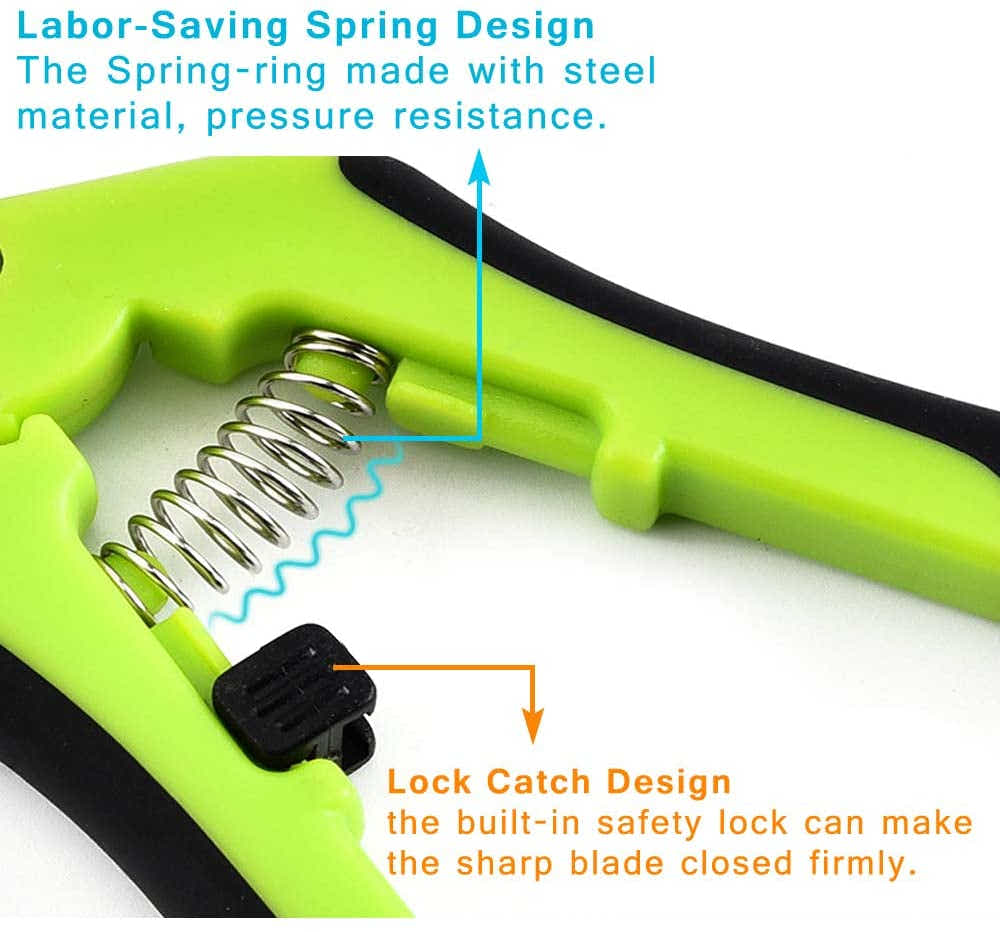 DS BS 2Pack Gardening Hand Pruner Pruning Shear