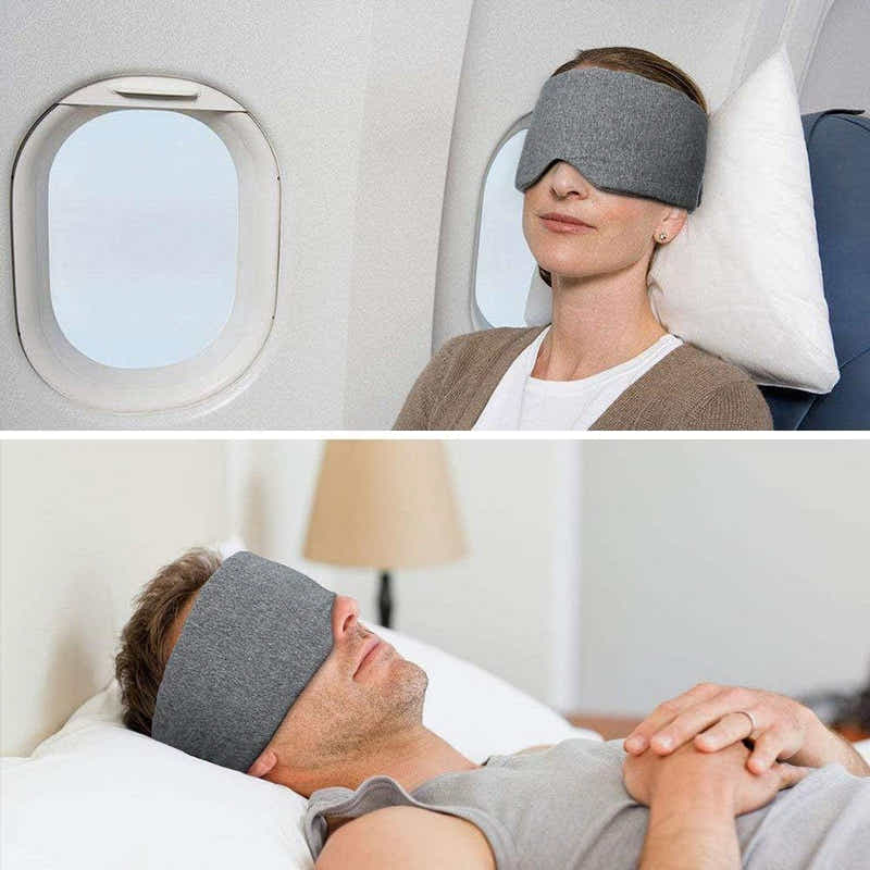 DS BS Adjustable Cotton Sleep Mask Blackout