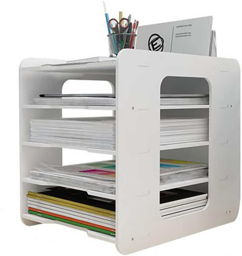 DS BS Desktop A4 Paper File Storage Organizer Holder